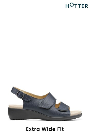 Hotter Easy II Touch Fastening/Buckle X Wide Sandals (D95461) | £99