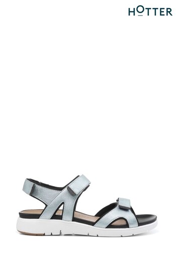 Hotter Parade Touch-Fastening Wide Fit Sandals (D95475) | £44