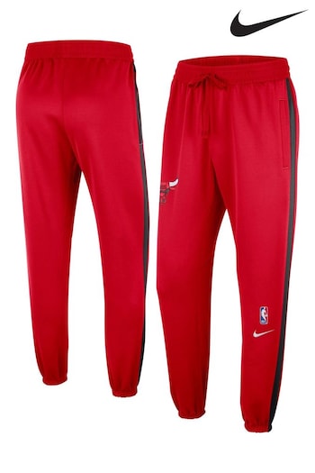 Nike Red Fanatics Chicago Bulls Nike Thermaflex Joggers (D95551) | £85