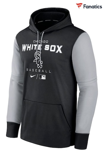 Nike Black Fanatics Chicago White Sox red Nike Therma Hoodie (D95565) | £70