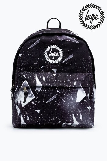 Hype. Unisex Black Explosion Mini Crest Backpack (D95600) | £30