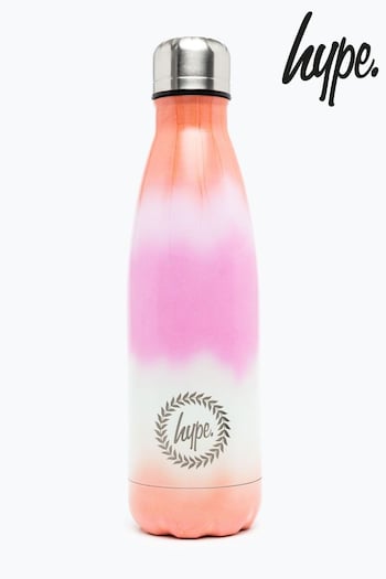 Hype.Unisex Ombre Peach Blur Crest Bottle (D95606) | £18