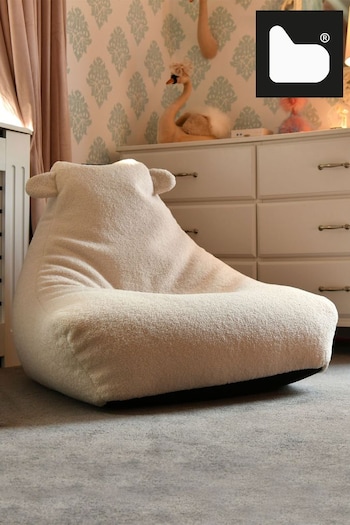 Extreme Lounging Cream Mini Teddy Beanbag (D95882) | £80