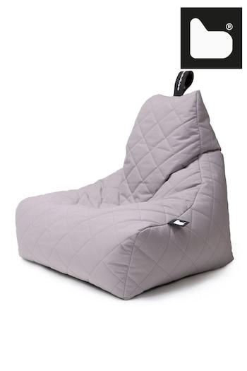 Extreme Lounging Grey Garden Mighty B-Bag Quited Beanbag (D95895) | £150