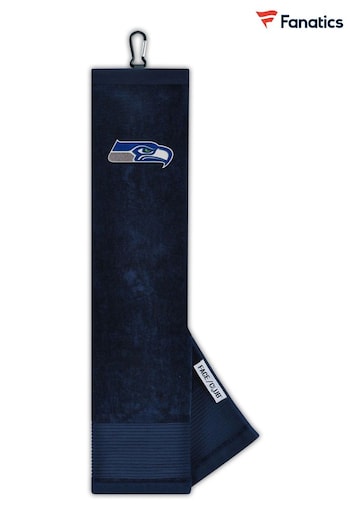 Fanatics Grey Seattle Seahawks Tri-Fold Golf Towel (D95909) | £30