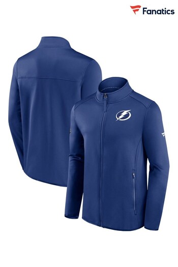 Tampa Bay Lightning Fanatics Blue Branded Authentic Pro Fleece Jacket (D95950) | £40