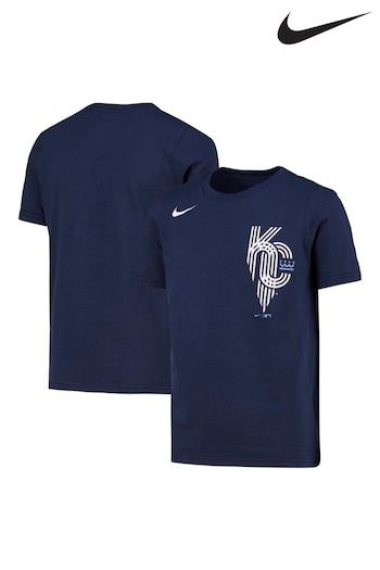 Nike Natural Fanatics Kansas City Royals Nike City Connect T-Shirt Youth (D95964) | £20