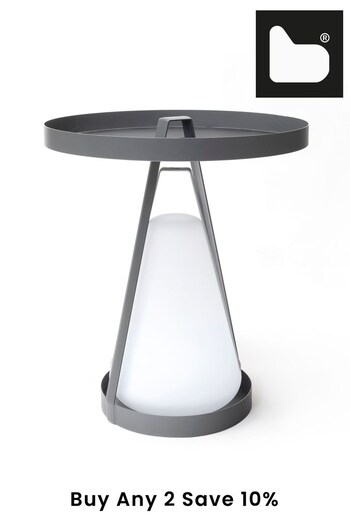Extreme Lounging Grey Side Table (D95971) | £150