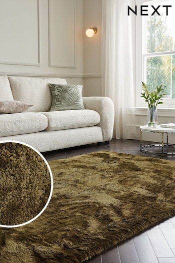 Green Collection Luxe Plush Rug (D96134) | £65 - £215