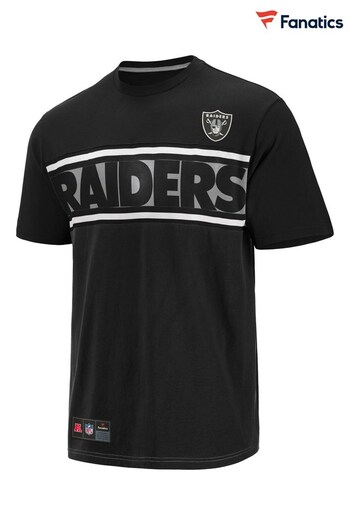 Fanatics Las Vegas Raiders Franchise Black T-Shirt (D96171) | £30