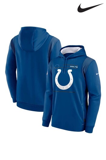 Nike Blue Fanatics Indianapolis Colts Nike Sideline Therma Hoodie (D96194) | £70