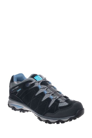 Karrimor Greys Blue Rona Low Ladies Weathertite Waterproof Leather Shoes (D96235) | £53
