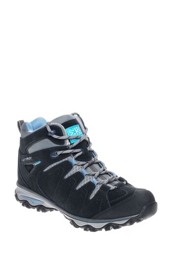 Karrimor Womens Blue Rona Mid Ladies Weathertite Waterproof Leather Boots (D96236) | £58