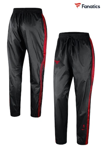 Nike Black Fanatics necks Chicago Bulls Nike NBA Tracksuit Trousers (D96270) | £65