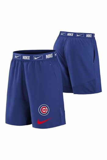 Nike Blue Fanatics Chicago Cubs grey Nike Shorts (D96287) | £32