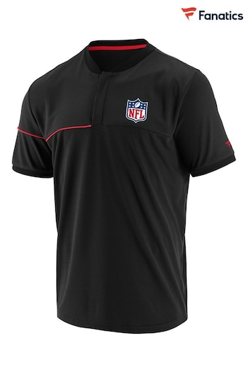 NFL Fanatics Branded Prime Polo Black T-Shirt (D96294) | £35