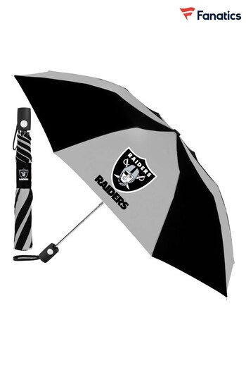 Fanatics Las Vegas Raiders Auto Folding Black Umbrella (D96310) | £25