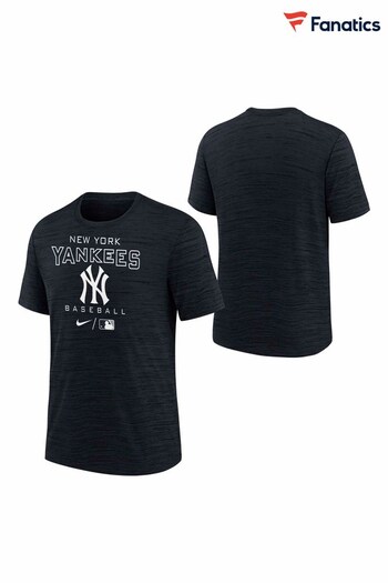 Nike Black Fanatics New York Yankees offline Nike Practice Velocity T-Shirt (D96333) | £24