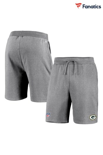 Grey Bay Packers Fanatics Branded Shorts (D96374) | £32