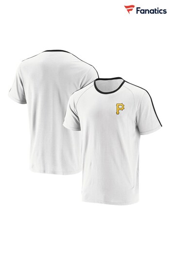 Pittsburgh Pirates Fanatics White Branded Enahnced Sport T-Shirt (D96397) | £30