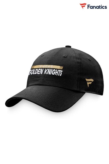 Vegas Golden Knights Fanatics Black Branded Authentic Pro Game And Train Unstructured Adjustable Cap (D96427) | £20