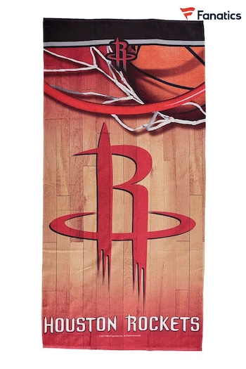 Fanatics Houston Rockets Spectra Black Beach Towel - 30 x 60in (D96489) | £25