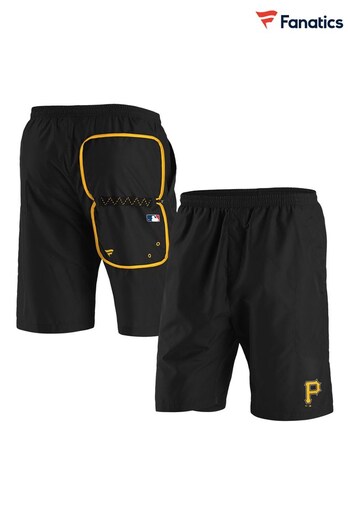 Pittsburgh Pirates Fanatics Branded Enhanced Black Sport Shorts (D96493) | £35