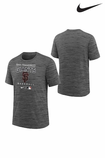 Nike Grey Fanatics San Francisco Giants Nike Practice Velocity T-Shirt Youth (D96531) | £24
