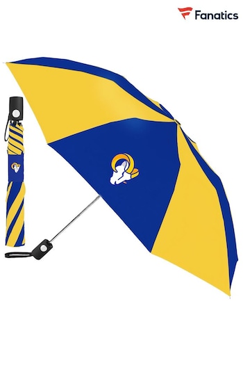 Fanatics Blue Los Angeles Rams Auto Folding Umbrella (D96583) | £25