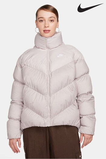 Nike motion Cream Therma-FIT Sportswear Eco Down GS Wind Puffer Jacket (D96801) | £200