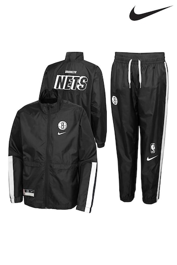 Nike Black Brooklyn Nets Nike Courtside Tracksuit (D96816) | £88