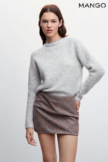 Mango Grey Bouclã Sweater (D96851) | £36