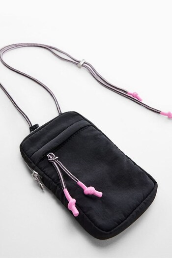 Mango Black Mobile Case With String (D96881) | £20