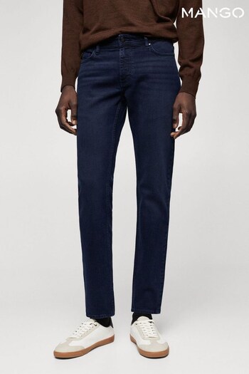 Mango Blue Jan Slim Fit sleeveless Jeans (D96965) | £46