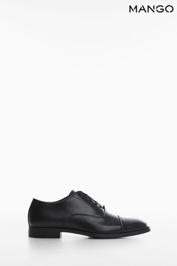 Mango Black Leather Suit Puma Shoes (D96967) | £110
