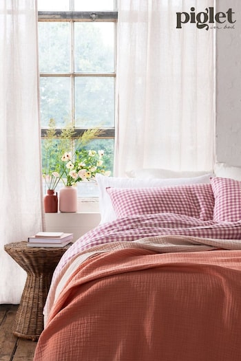 Piglet in Bed Oatmeal Linen Curtains (D97081) | £89
