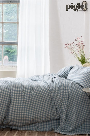 Piglet in Bed White Linen Curtains (D97083) | £89
