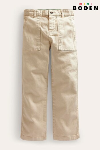 Boden Natural Relaxed Pocket Trousers (D97206) | £29 - £33