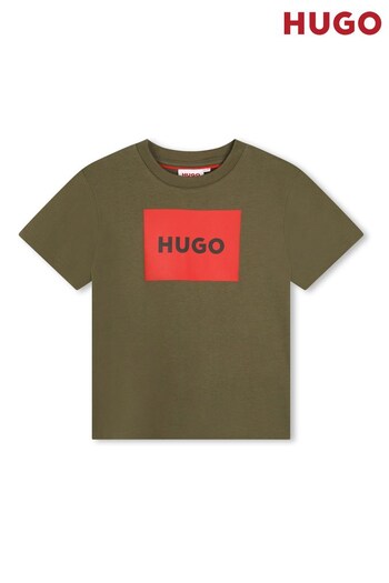 HUGO Green Logo T-Shirt (D97250) | £34 - £43