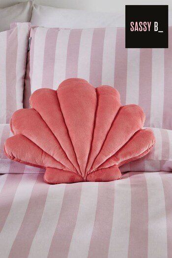 Sassy B Pink ShellFie Cushion (D97423) | £17