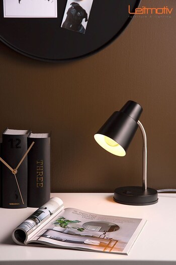 Leitmotiv Black Scope Table Lamp (D97556) | £34