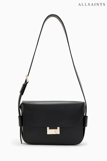 AllSaints Black Etienne Shoulder Bag (D97764) | £229