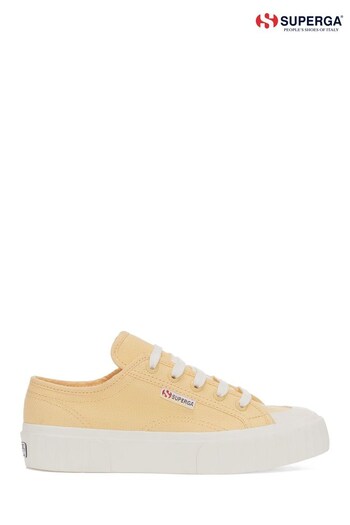 Superga Yellow Trainers (D97998) | £70