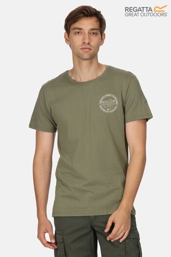 Regatta Green Cline VII Short Sleeve T-Shirt (D98583) | £18