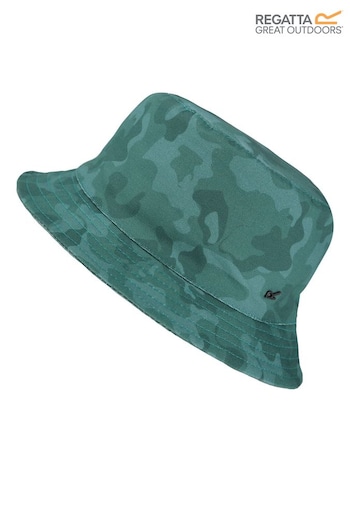 Regatta Green Crow Canvas Hat (D98617) | £18