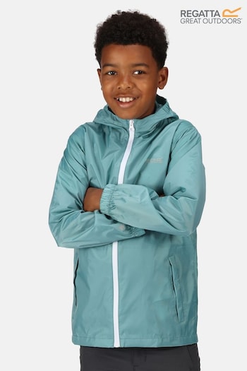 Regatta Kids Pack It Waterproof & Breathable Puddle Jacket (D98653) | £23