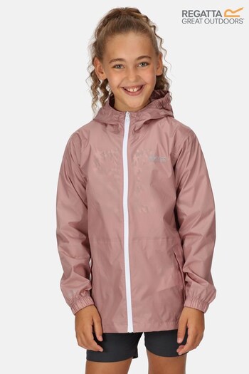 Regatta Kids Pack It Waterproof & Breathable Puddle Jacket (D98654) | £23