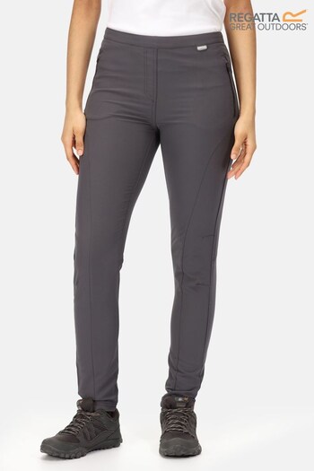 Regatta Grey Pentre Stretch Walking Trousers (D98748) | £42