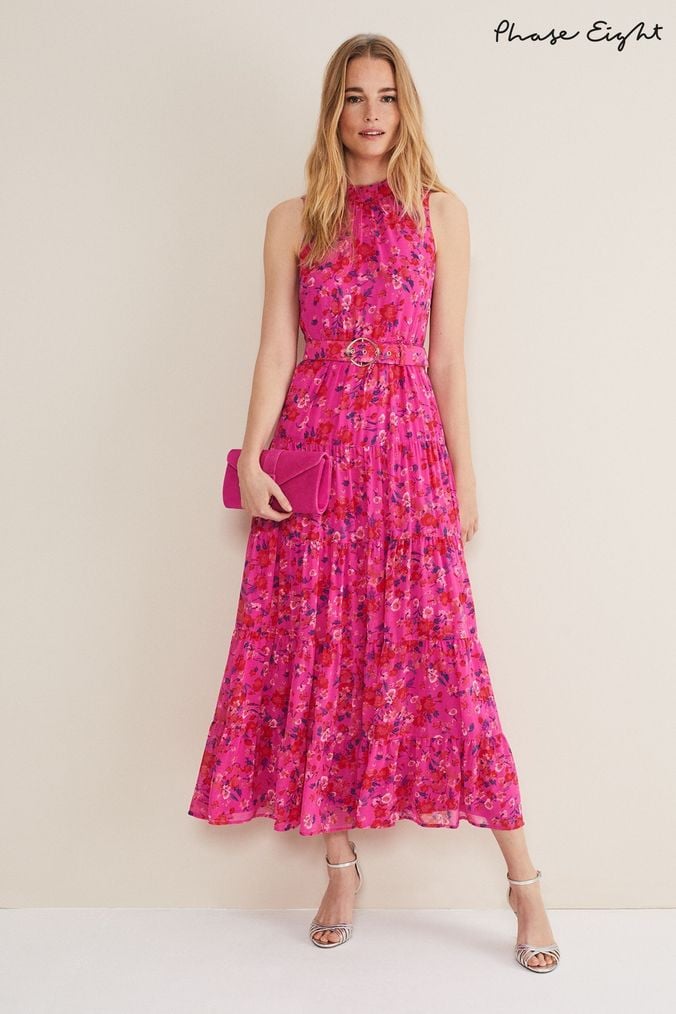 Phase eight catherine cheap tiered maxi skirt