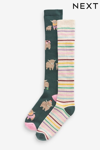 Hamish Welly Socks 2 Pack (D99083) | £12